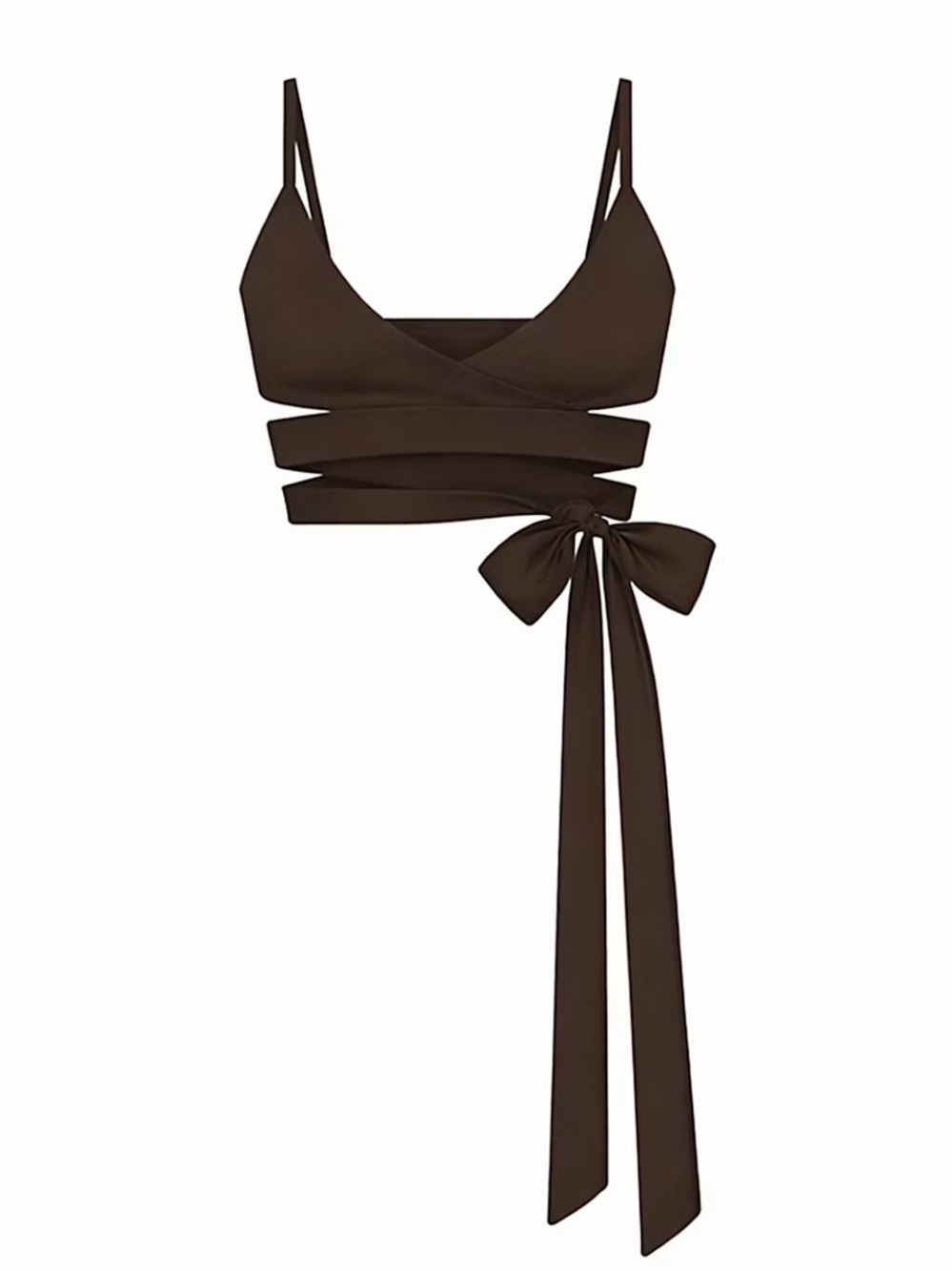 Nike Skims NikeSkims Matte Surplice Wrap Bra Womens xSmall New with Tags